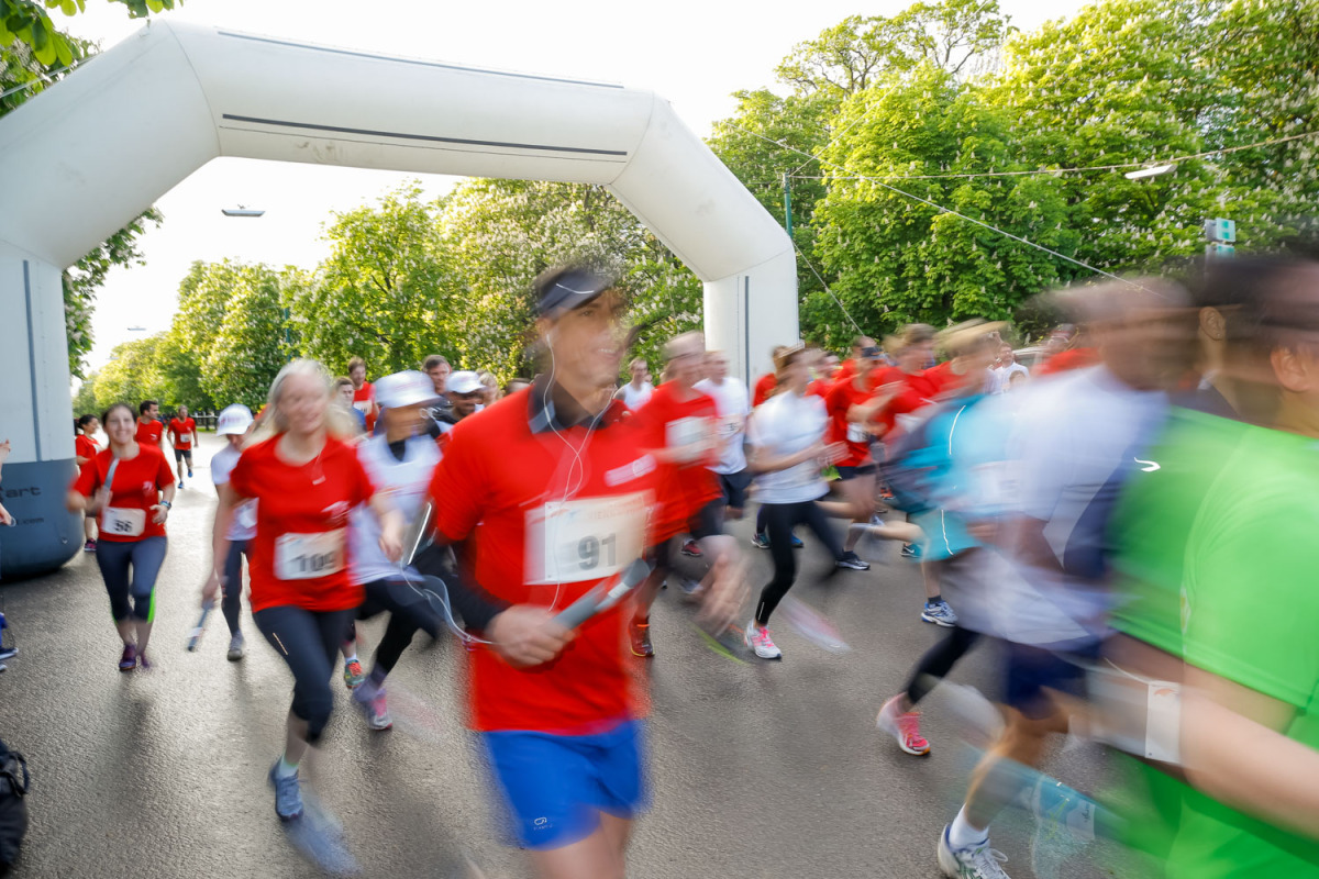 Start beim ESTRO 2020 Super Run
